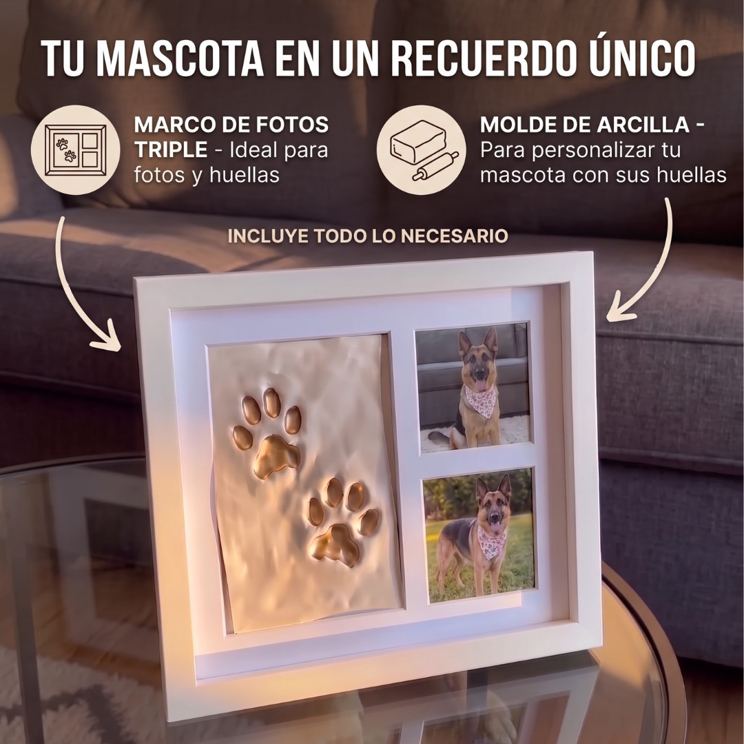 Marco Conmemorativo Personalizado para Mascotas