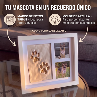Marco Conmemorativo Personalizado para Mascotas